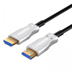 สายเคเบิลไฟเบอร์ออปติคอล HDMI, HDMI 2.0 น. ถึง 4K, @ 60HZ, 18Gps, RGB4: 4: 4 3D ARC