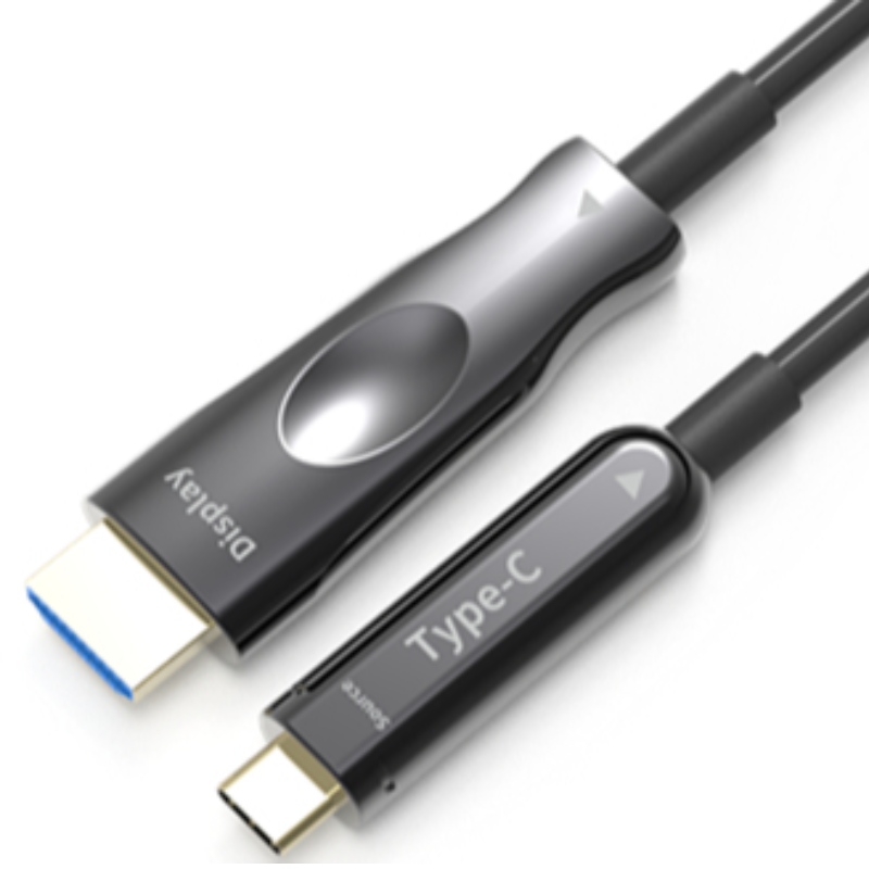50M (164ft) สาย HDMI USB C aoc 4K * 2K @ 60Hz 10g สำหรับ apple macbook โทรศัพท์มือถือกับ HDTV ที่เชื่อมต่อ